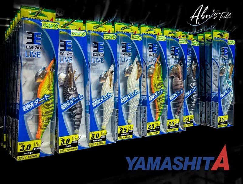 Yamashita squid jigs